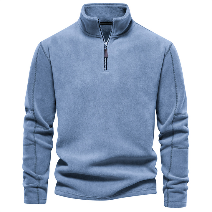 Cloudio™ - Men's Soft  Zipper Neck Sweatshirt