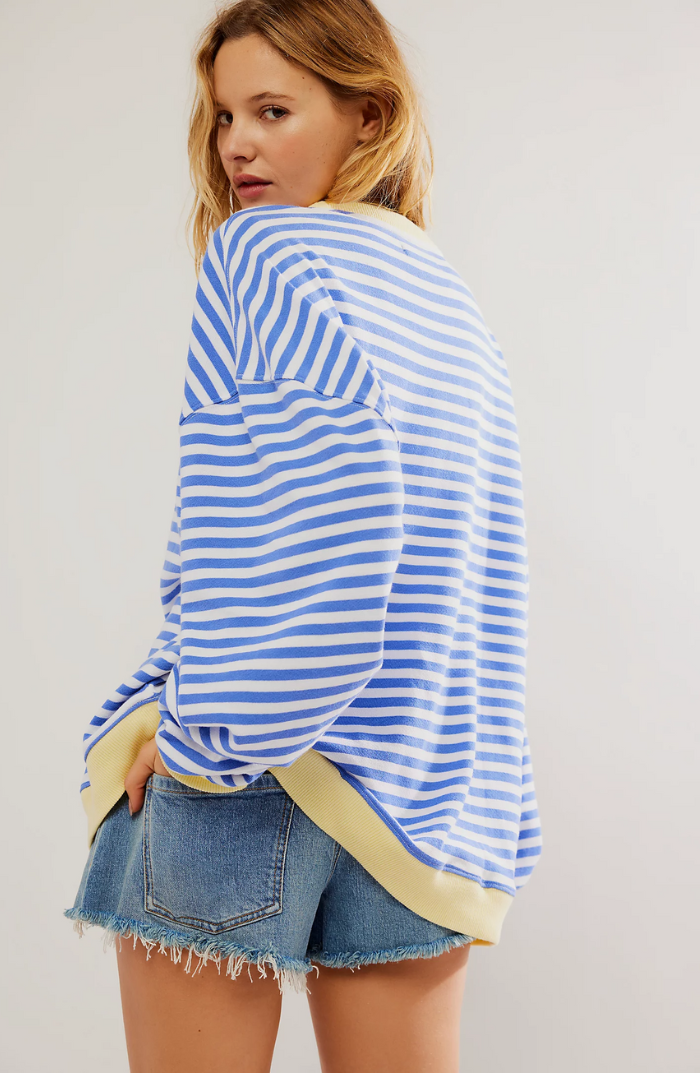 Olivia™ - Oversized Striped Jumper