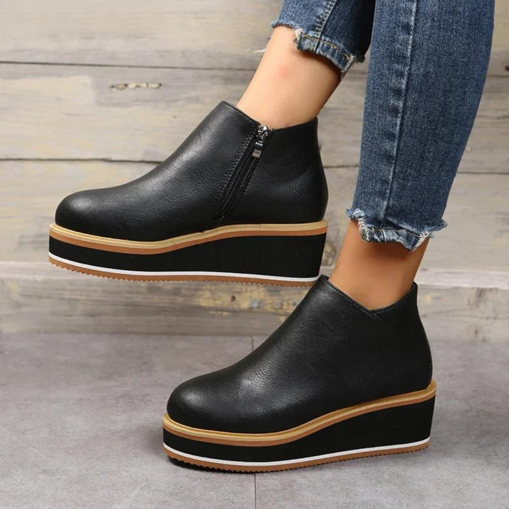 Reah™ - Orthopedic Ladies Platform Ankle Boots