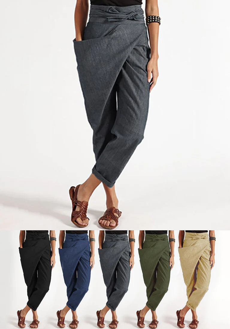 Monic™ - High-Waist Wrapped Comfy Pants