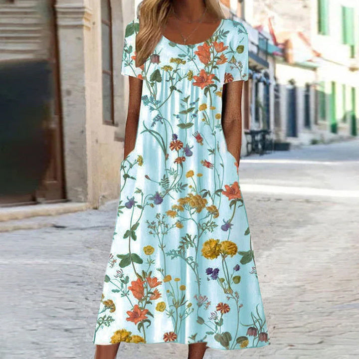 Lorena™ - Women's Elegant Floral Dress