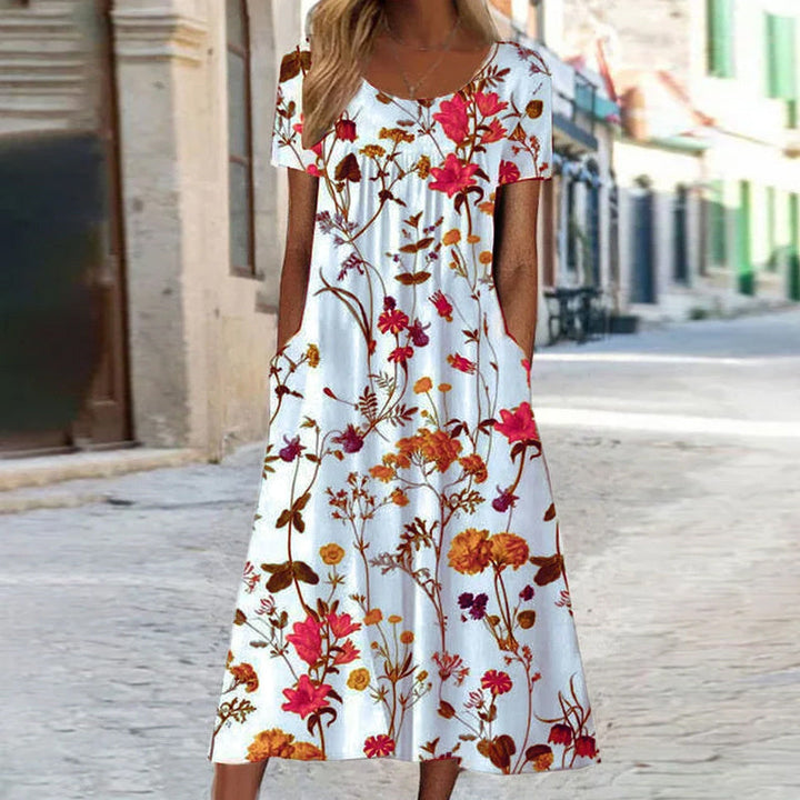 Lorena™ - Women's Elegant Floral Dress