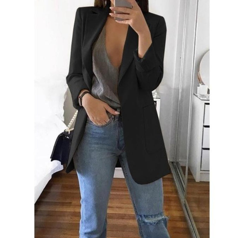 Janica™ - Fashion Long Sleeve Blazer For Women