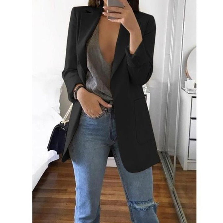 Janica™ - Fashion Long Sleeve Blazer For Women