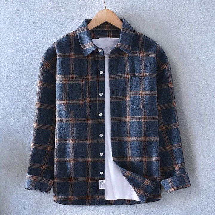 Spencer™ - Men's Plaid Shirt