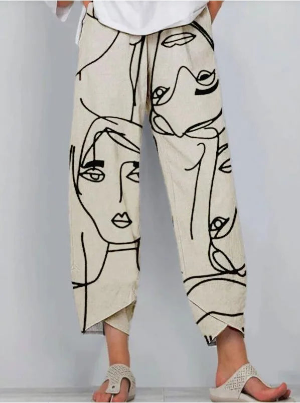 Nellie™ - Women's Trendy Casual Printed Pants