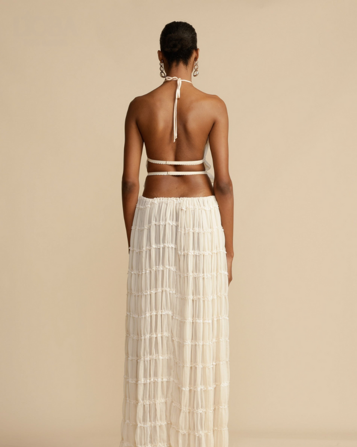 Adelaide™ - Halter Top with Flowy Skirt