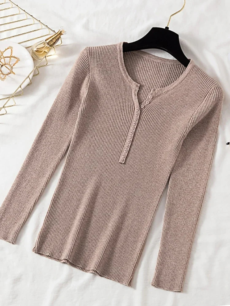 Crysty™ | New Fashion V-Neck Sweater