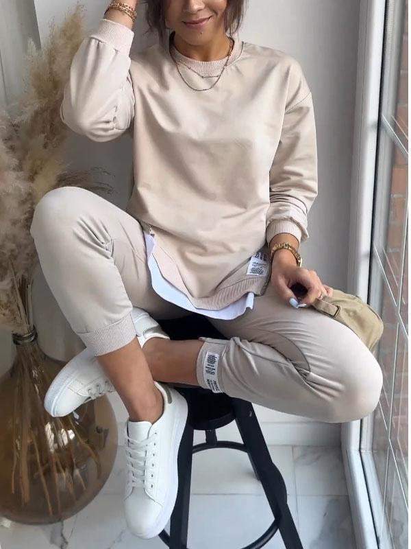 Eliza™- Women's Casual Pullover and Pants Set